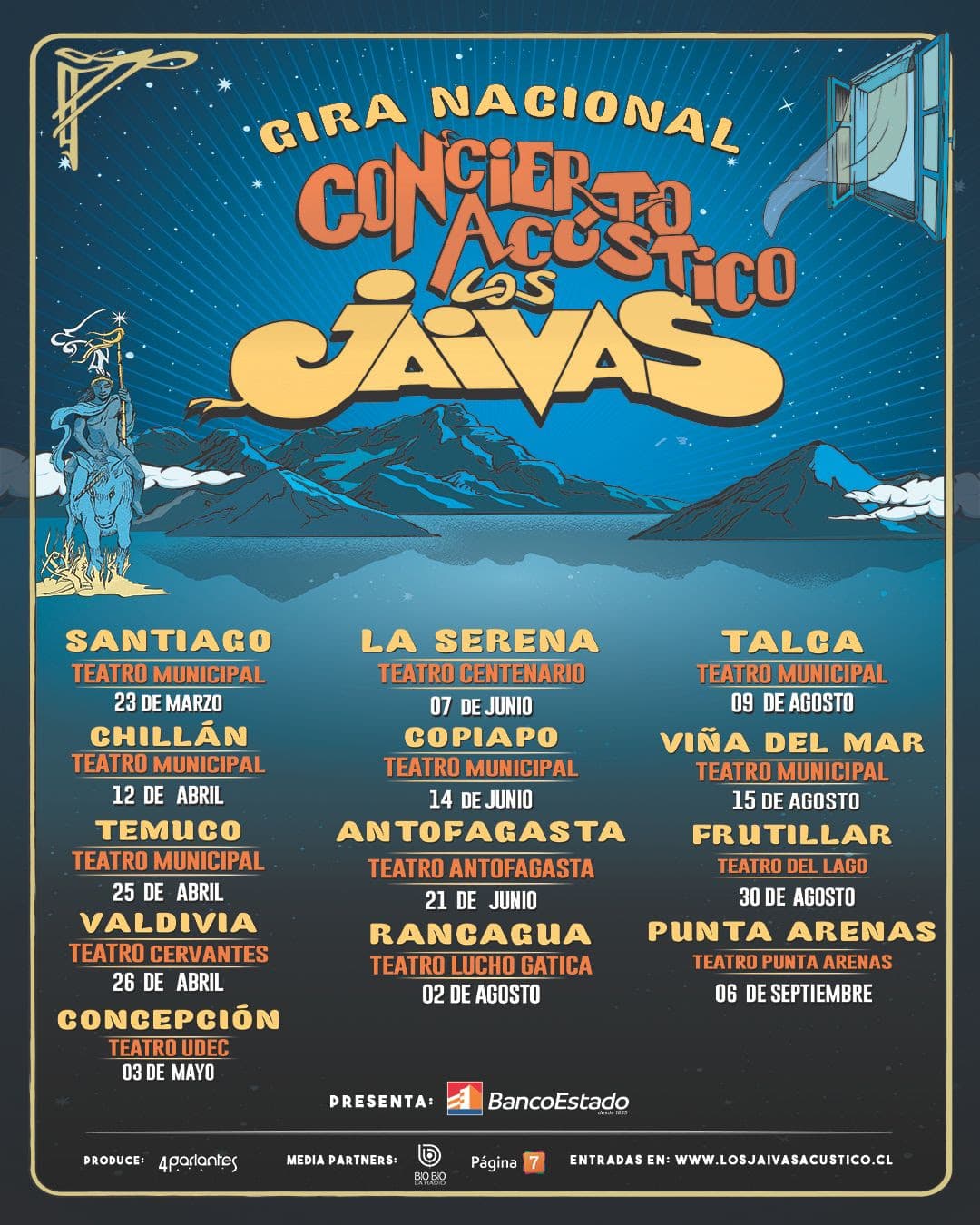 Poster for Los Jaivas