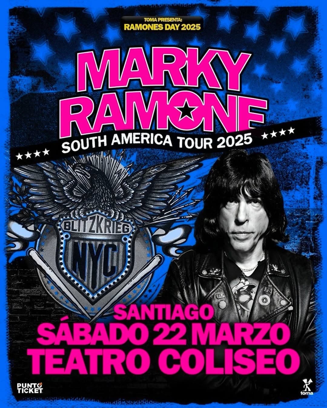 Poster for Marky Ramone Blitzkrieg