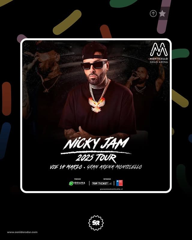 Poster for Nicky Jam