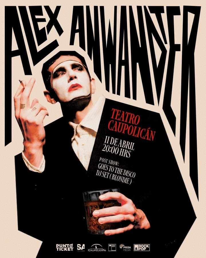 Poster for Alex Anwandter