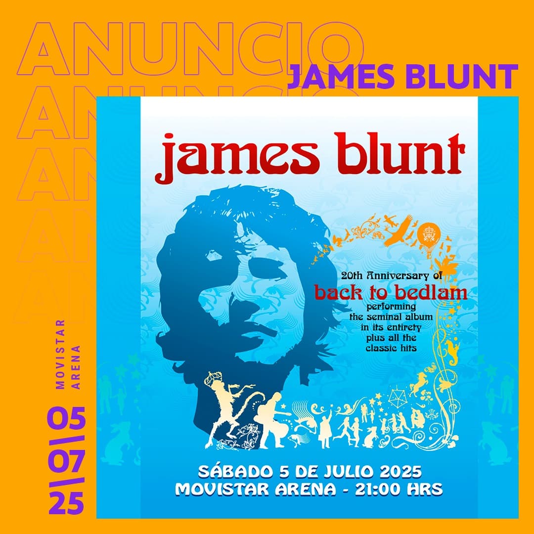 Poster for James Blunt