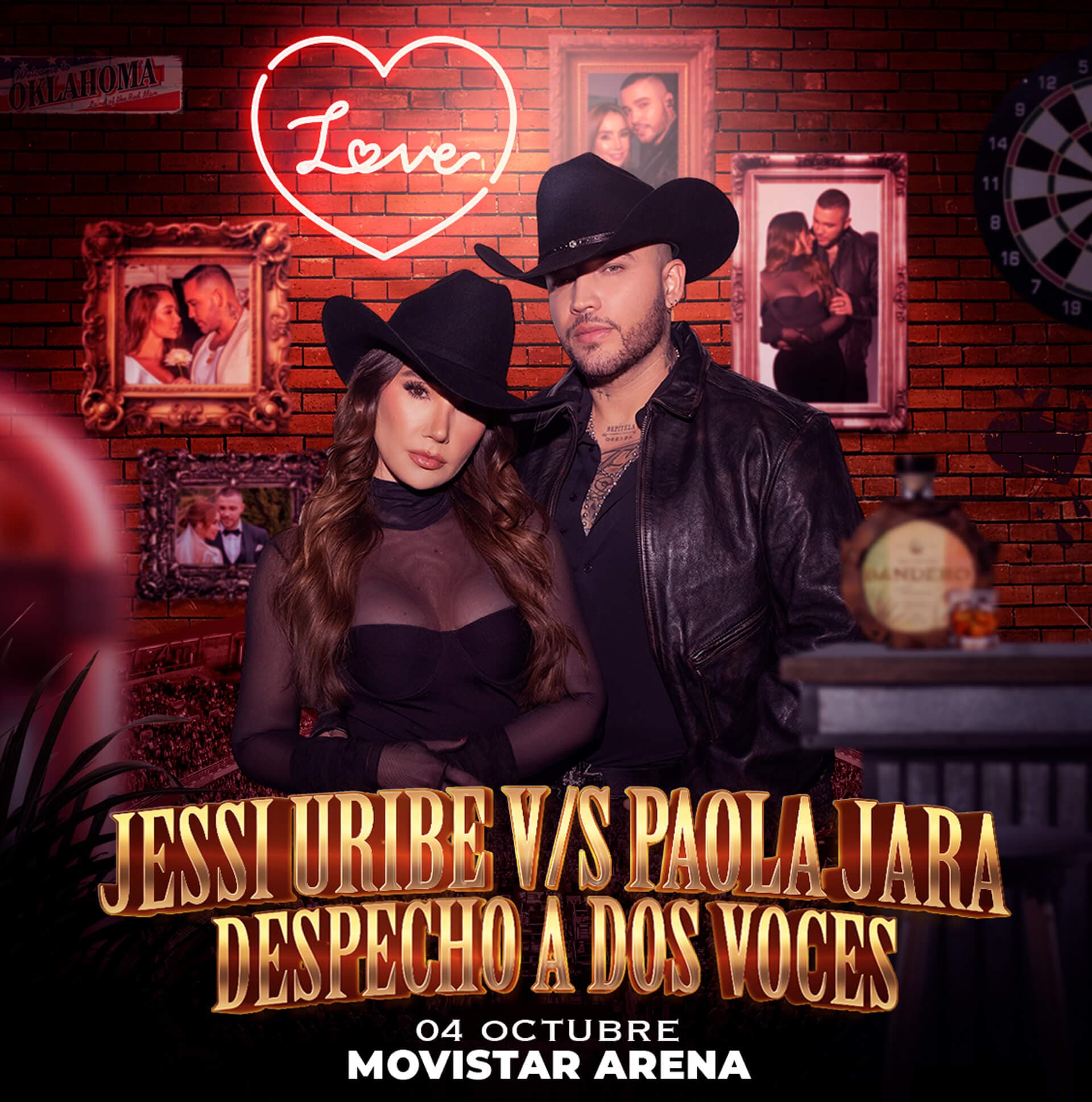 Poster for Jessi Uribe vs. Paola Jara