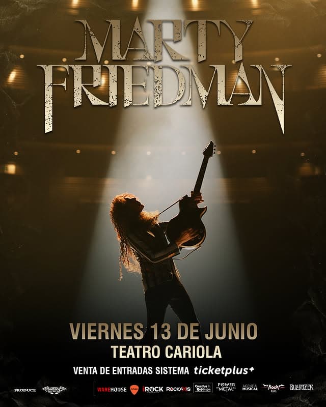 Poster for Marty Friedman