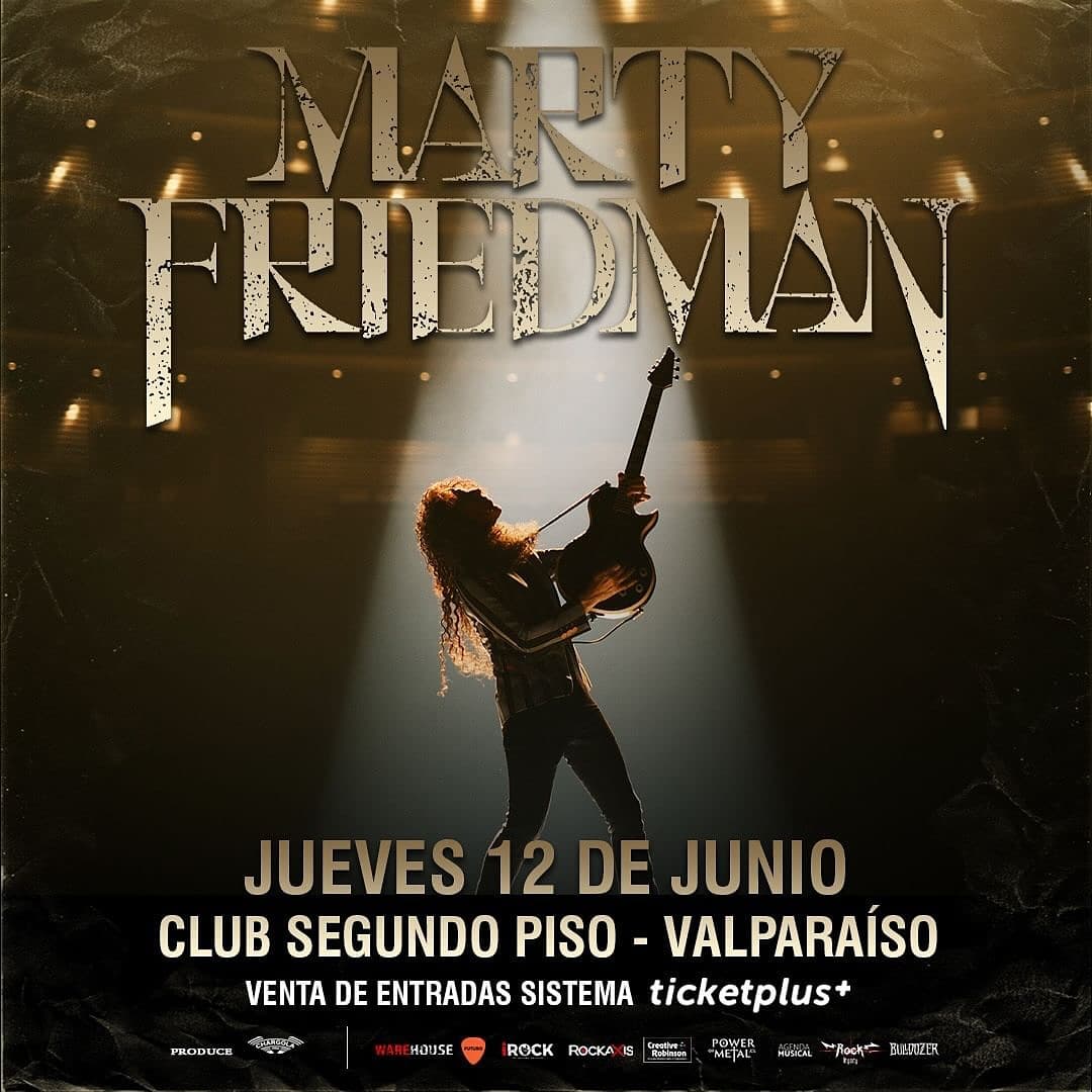 Poster for Marty Friedman