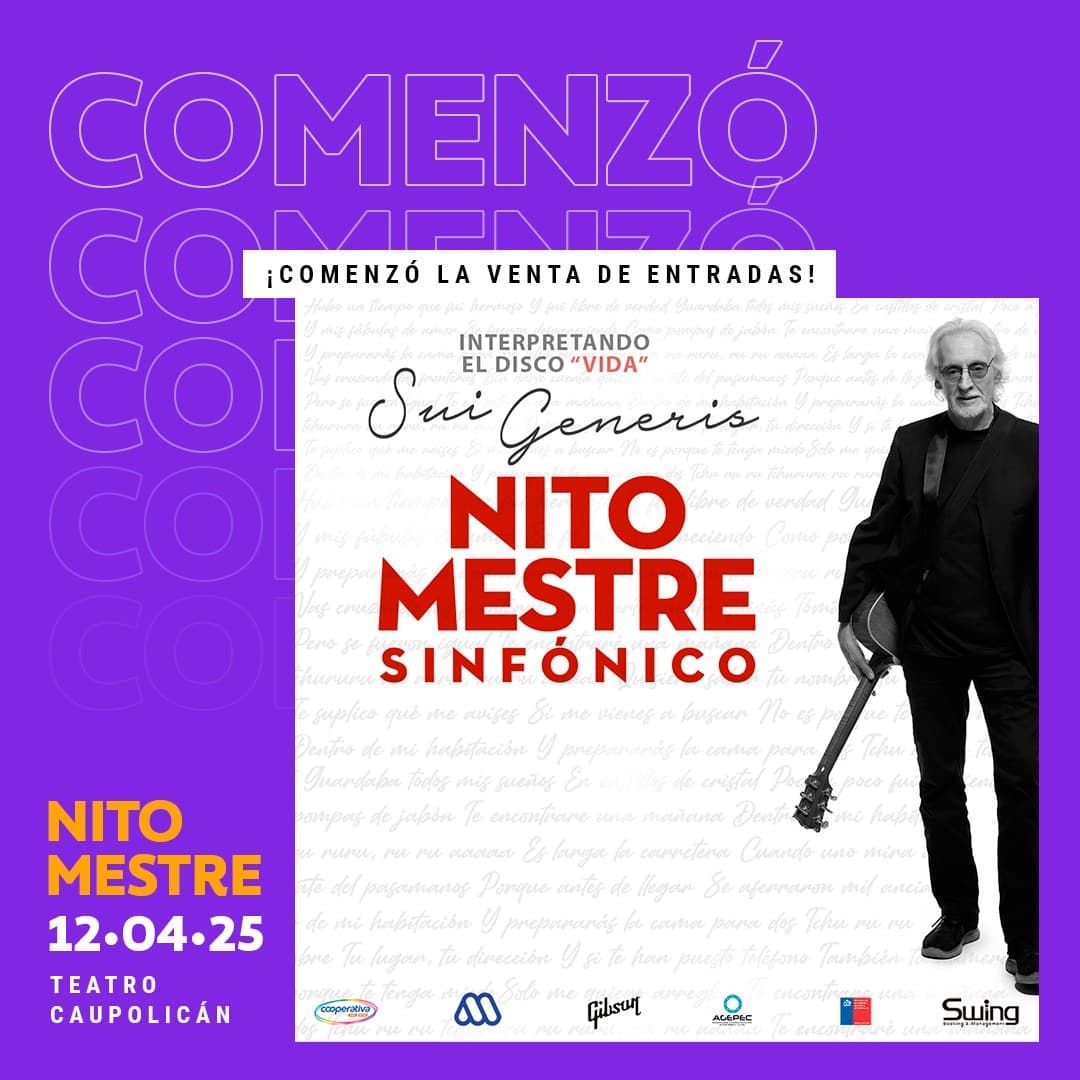 Poster for Nito Mestre