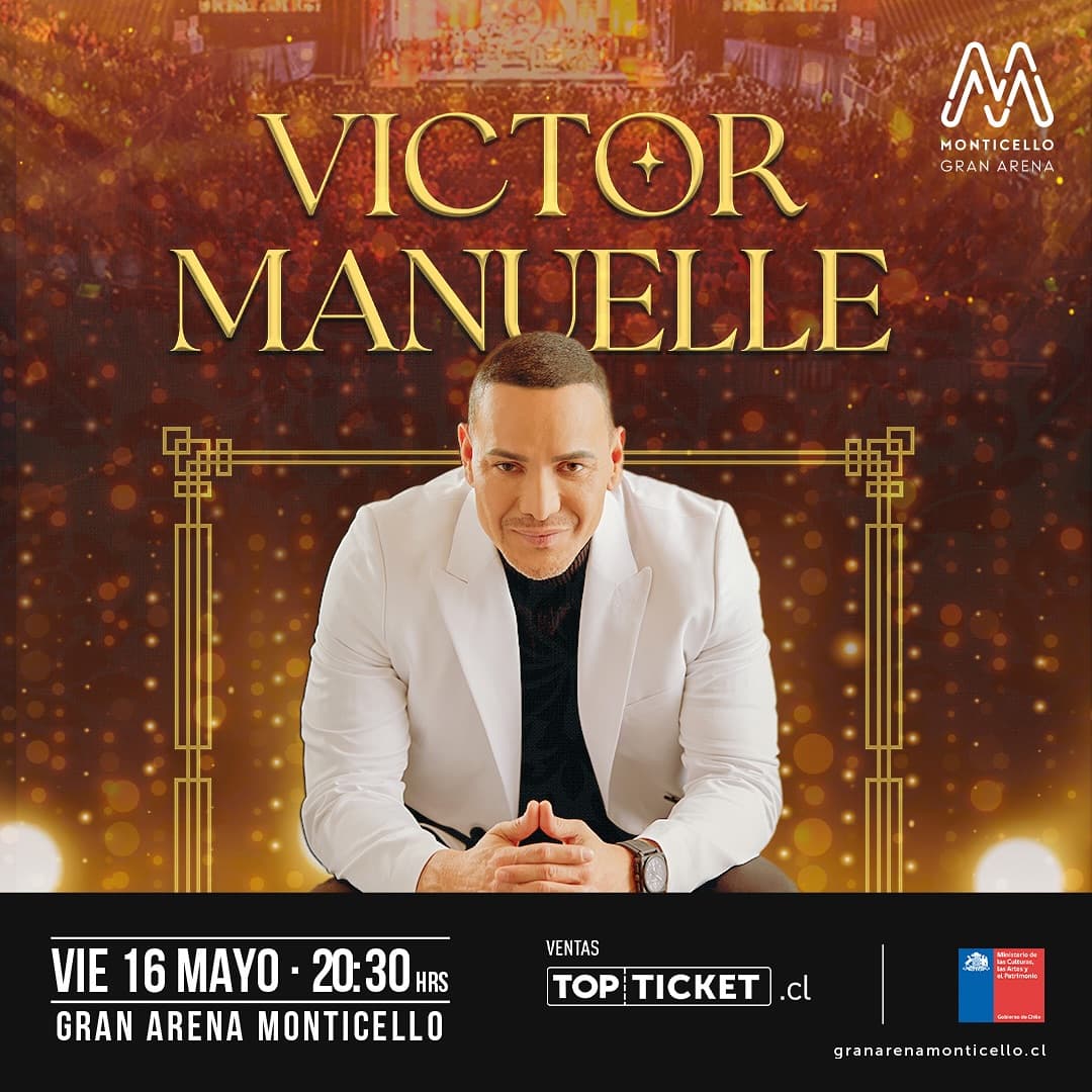 Poster for Víctor Manuelle