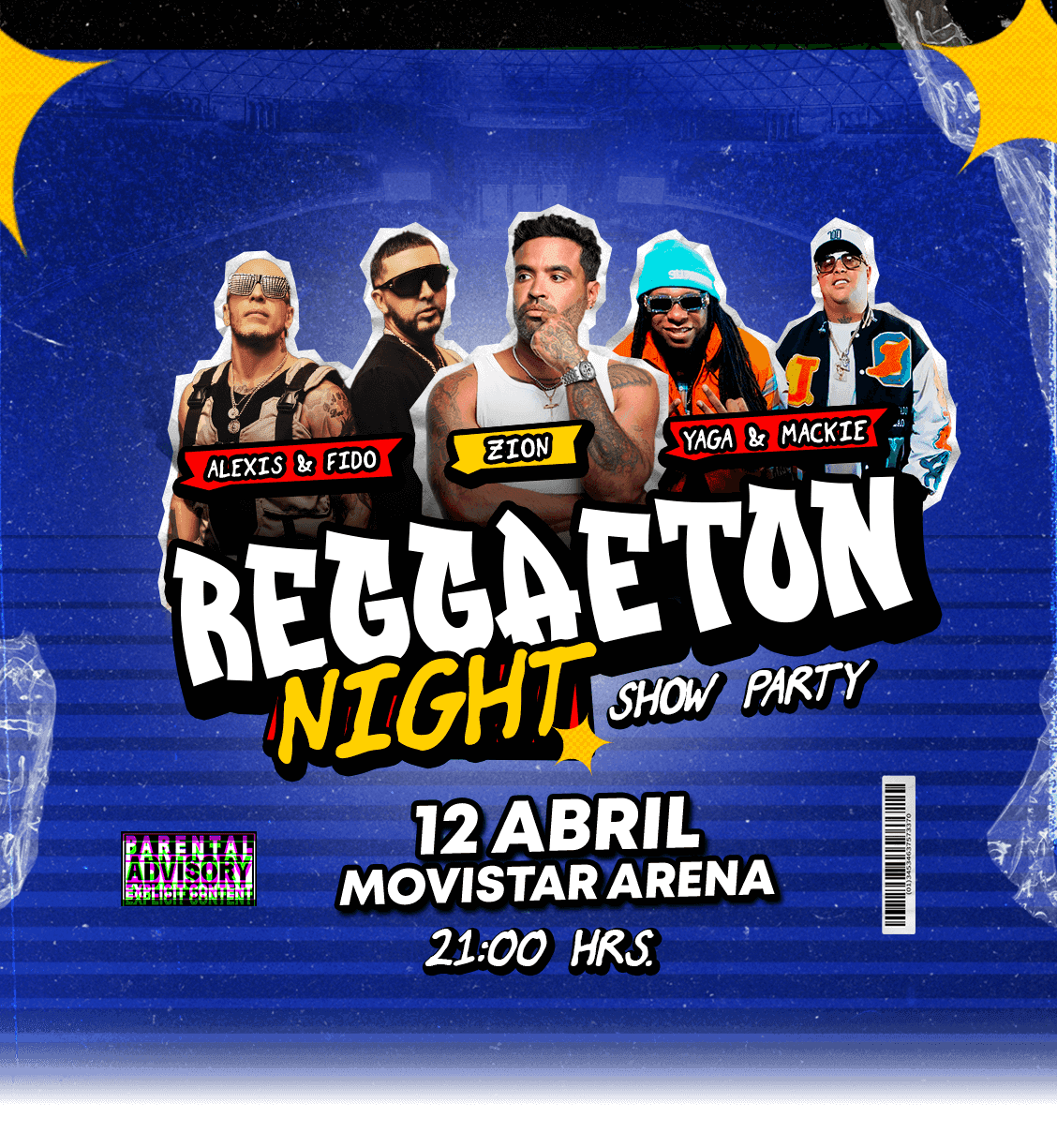 Poster for Reggaeton Night 3
